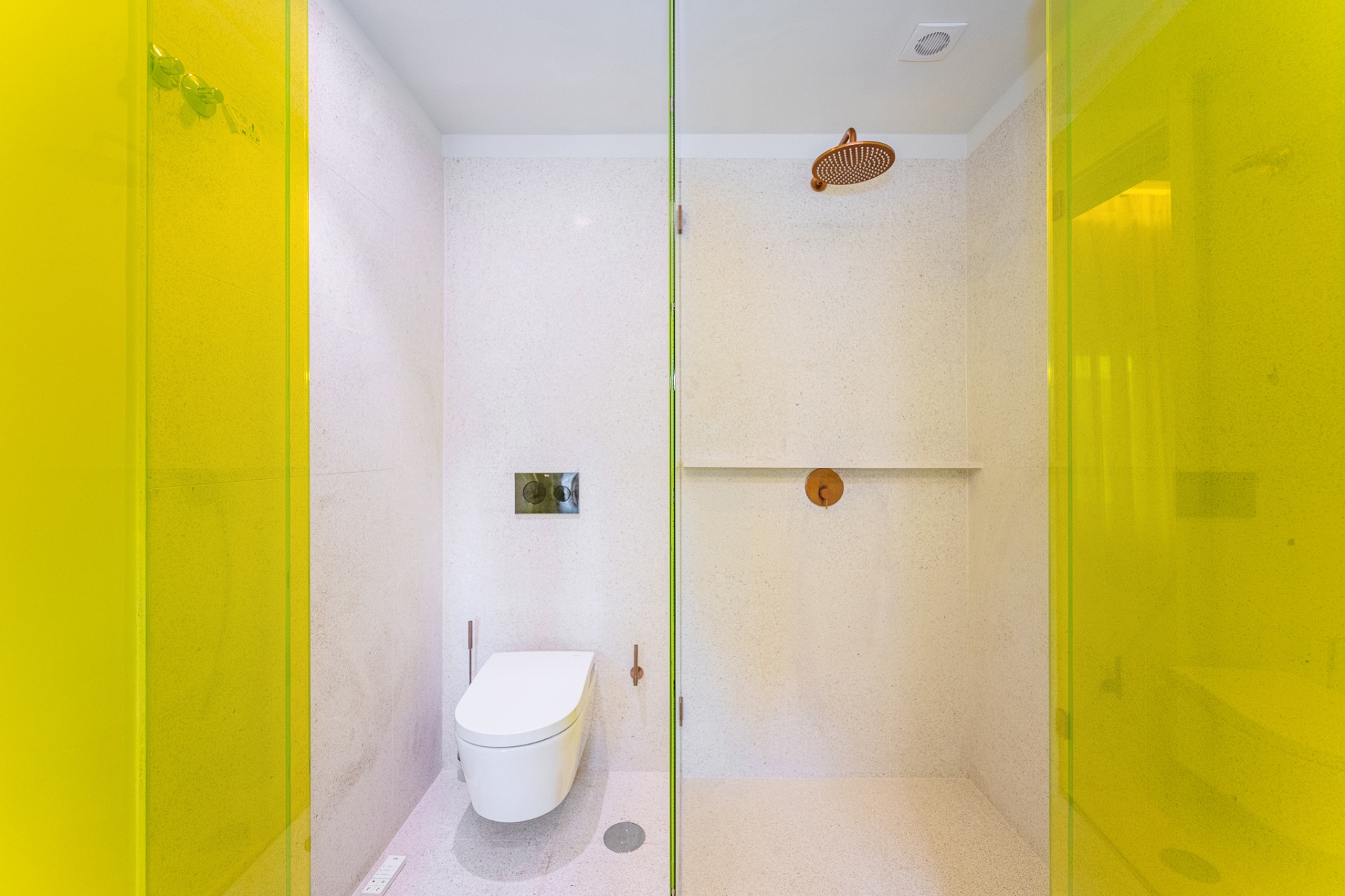 Shared bathroom — shower